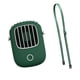 thumbnail image 2 of Ventilador de cuello Ventilador de refrigeración colgante eléctrico recargable USB Refrigerador de aire portátil ajustable, Verde Inevent HA004916-02B, 2 of 6