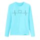 thumbnail image 3 of ICHUANYI Clearance Fashion Woman Round Neck Printing Pullover Tops Long Sleeve Blouse T-Shirt ICHUANYI "ICHUANYI", 3 of 3