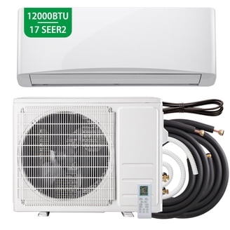 Ktaxon 2 Zone 9000+12000 BTU Mini Split AC/Heat System, 19 SEER Dual Zone,  WIFI, 208-230V - Walmart.com