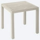 thumbnail image 5 of Comedor Plástico 4 Sillas Apilables 1 Mesa Apariciencia Madera Interior Exterior Ideal Patio Jardín Terraza Alberca Playa RIMAX, 5 of 11