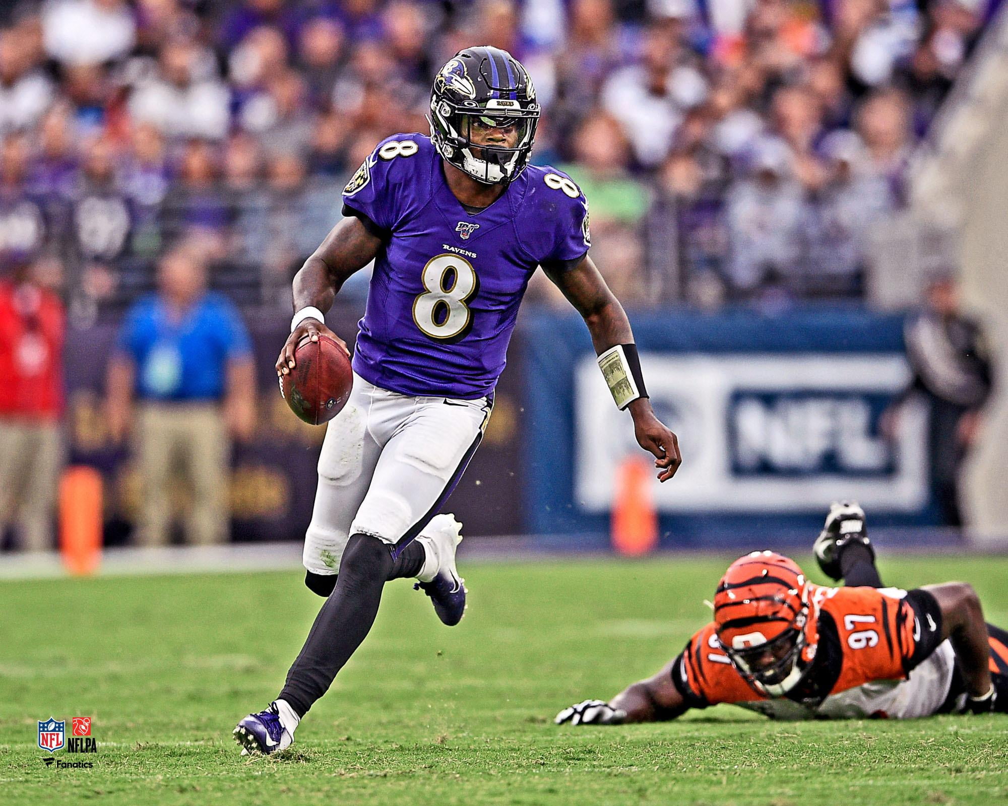 lamar jackson hand warmer jersey