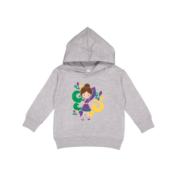 Inktastic Mardi Gras Girl Toddler Hoodie