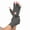Gray, variant on Indoor sports non-slip nursing gloves rehabilitation training dispensing fingerless hemp Gray pressure gloves