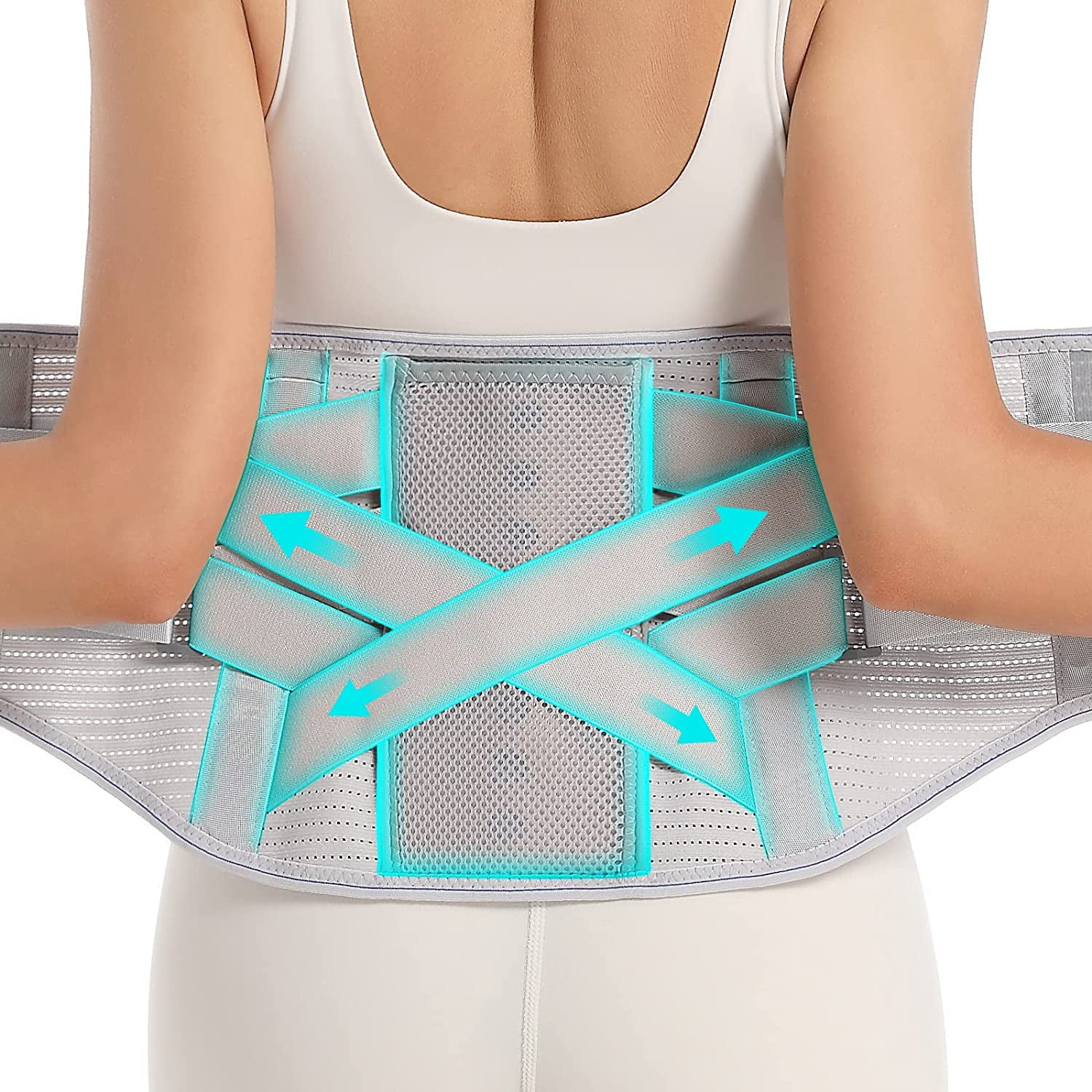 Hempvana Arrow Posture Adjustable Back Brace Belt for Upper Body Support Relief from Slouching Hunching S M Walmart