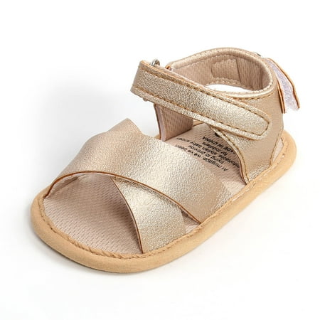 

AnuirheiH Summer Newborn Baby Shoes Toddler Shoes Baby Shoes Sandals Sale on Clearance
