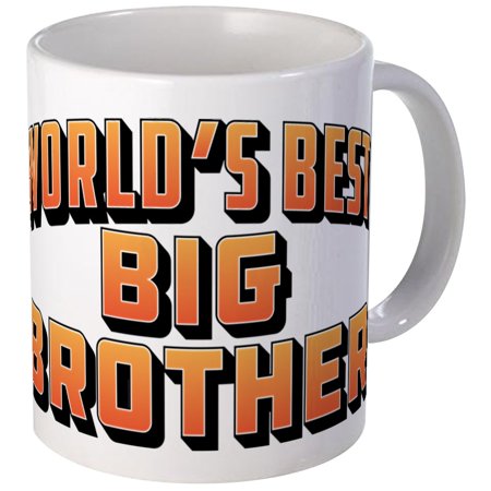 CafePress - World's Best Big Brother - Unique Coffee Mug, Coffee Cup (Best Cup Stacker In The World)