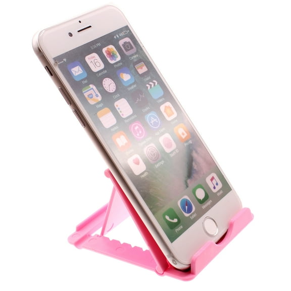 Pink Stand for Samsung Galaxy Z Flip7/Z Flip7 FE - Fold-up Holder Travel Desktop Cradle Dock Foldable