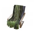 thumbnail image 3 of Rainforest Soft Flannel Fleece Throw Blanket, Roosevelt Elk in Rainforest Wildlife National Park Washington Antlers Theme, Cozy Plush for Indoor and Outdoor Use, 60" x 80", Green Brown, by Ambesonne, 3 of 5