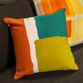 thumbnail image 6 of Modern HV004-2222P Square 22" x 22" Pillow Cover + Poly Insert, 6 of 9