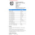 thumbnail image 2 of Rear Brake Pad and Rotor Kit - Compatible with 2007 - 2018 Dodge Charger 2008 2009 2010 2011 2012 2013 2014 2015 2016 2017, 2 of 2