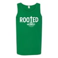 thumbnail image 2 of Wild Bobby Rooted in Christ Inspirational/Christian Men Graphic Tank Top, Kelly, XX-Large, 2 of 5