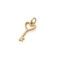 thumbnail image 2 of Bead Landing Charmalong Gold Heart Key Charm, 12 Pack, 2 of 3