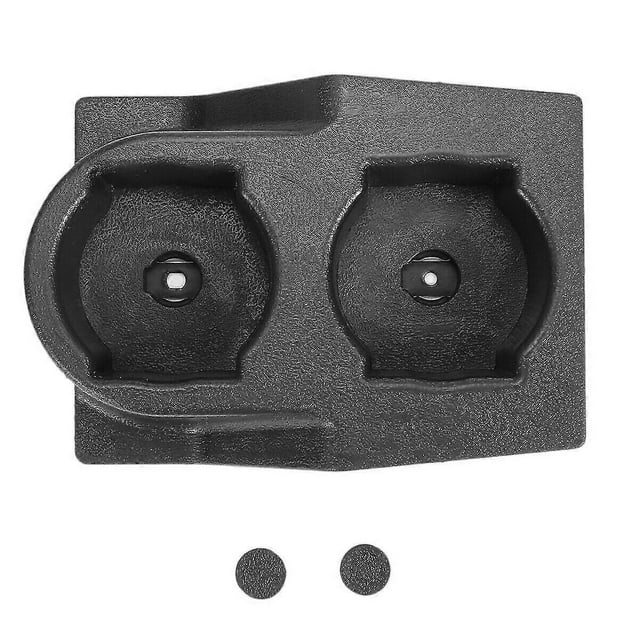 Car Front Center Console Dual Water Cup Holder Insert Black For Y60 1988-1997 4wd Banmo