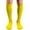 Bright Yellow, variant on Couver Unisex Knee High Sports Athletic Baseball Softball Socks, Blue, Large, 1 Pair