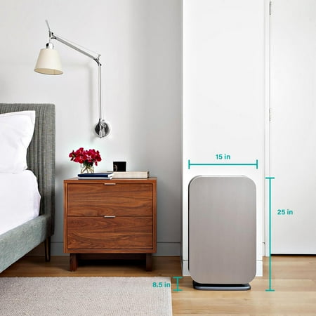 Alen - BreatheSmart 45i 800 SqFt Air Purifier with Pure HEPA Filter for Allergens, Dust & Mold - Oak