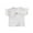 White, variant on EnJoCho Little Children Short Blouse Toddler Kids Baby Girls Summer Casual Short Sleeves Embroidered T Shirt for 6M to 6 Years