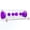 Purple, variant on Window Bird Feeder, Purple Transparent Suction Cup Hummingbird Feeder, Outdoor Foraging Device, Wild Bird Feeder for Home Garden Window