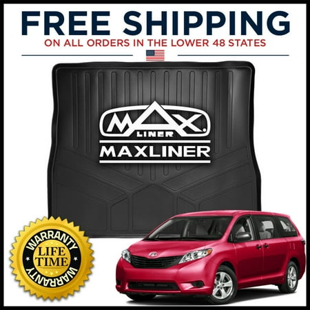 Maxtray All Weather Cargo Liner Mat Behind 2nd Row Blk For 2011 20