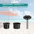 thumbnail image 4 of Kit de Remplacement de Bague de Trou de Base de Parasol, Pièces de Support de Parasol pour Table de Marché de Patio, Accessoires de Support de Parasol, 4 of 5
