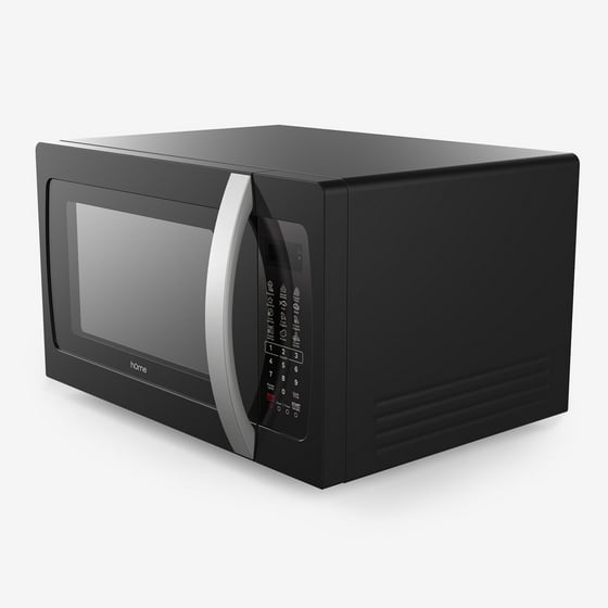 Homelabs 1050 Watt Countertop Microwave Oven With Accessories Homelabs 1050 Watt Countertop Microwave Oven With Accessories Black Stainless Steel 1 3 Cu Ft Re Manufactured Com