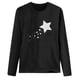 thumbnail image 4 of Blusa de manga larga con cuello redondo suelta informal estampada para mujer Fridja  hj1447, 4 of 5