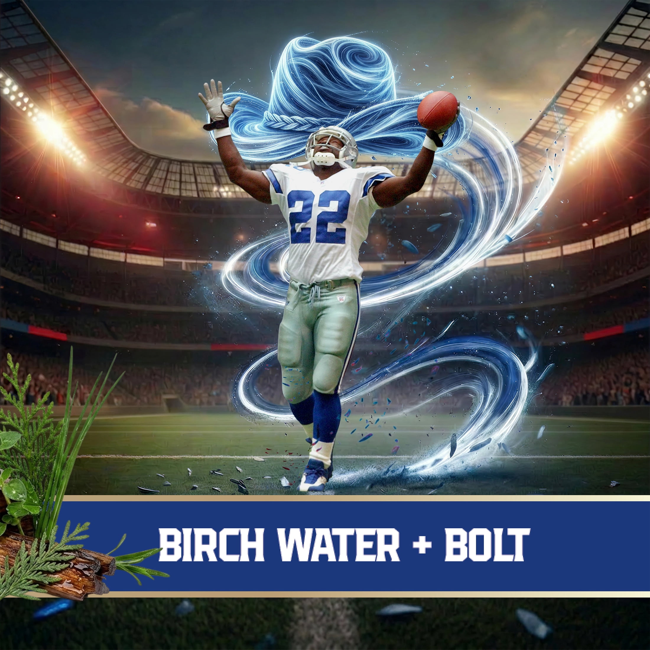 Old Spice Body Wash for Men, NFL Collection, Emmitt Smith, Scent of Birch Water + Bolt, 24 fl oz