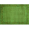 thumbnail image 1 of Ahgly Company Indoor Rectangle Abstract Green Contemporary Area Rugs, 2' x 5', 1 of 1