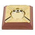 thumbnail image 3 of Cigar  Holder, 4 Slots  Ashtray Engraved Easy To Clean  For Office, 3 of 8