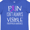thumbnail image 4 of Inktastic Fibromyalgia Awareness Pain Isn't Always Visible Boys or Girls Toddler T-Shirt, 4 of 5
