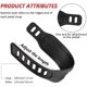thumbnail image 3 of 2 Pairs Exercise Bike Pedal Straps Universal Pedal Straps Of 1.7 X 12 Inch For Exercise, 3 of 5