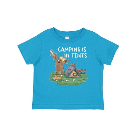 

Inktastic Camping is in Tents Gift Baby Boy or Baby Girl T-Shirt