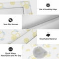 thumbnail image 6 of Yellow Lemon Outdoor Rug for Patio/Deck/Porch, Non-Slip Large Area Rug 6 x 9 Ft, Country Farmhouse Fruits Leaves Summer Indoor Outdoor Rugs Washable Area Rugs, Reversible Camping Rug Carpet Runner, 6 of 8