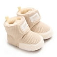 thumbnail image 5 of HUANBAI Winter Baby Shoes For 0 1 Years Old Soft Soled Boots For Boys And Girls 1-8 Months, 5 of 6