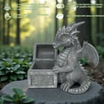 thumbnail image 5 of CHOII Solar Garden Statues Dragon Statue Figurine Lights for Outside,Garden Decor Yard Decorations Outdoor for Mom,Women Housewarming Birthday Gifts, 5 of 6