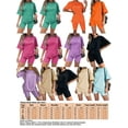 thumbnail image 2 of Grianlook Womens 2 Piece Summer Outfits Short Sleeve Letter Print T-Shirt Bike Shorts Pants Jumpsuits Tracksuit Set, 2 of 4