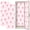 Color 3, variant on Pink 2 Pcs School Locker Magnetic Wallpaper for Girls 12" x 36" Pink Watercolor Zigzag Design Reusable Removable Locker Accessories Back to School Supplies