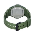 thumbnail image 4 of Casio Standard Illuminator Digital Green Resin Strap Quartz W-219HC-3B Men's Watch, 4 of 4