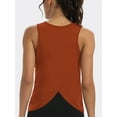 thumbnail image 4 of Rosvigor Workout Tops for Women Open Back Loose Fit Tank Tops Women Athletic Yoga Shirts Gym Tops, 4 of 8