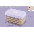 thumbnail image 2 of Moldes Xtellar Para Hielos Reutilizables Cubos De Plastico 112 Pcs Color Violeta, 2 of 3