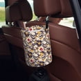 thumbnail image 5 of Naloa lips record rock Skull Car Trash Can Garbage Car Accessories Trash Can Car Waste Bin for for Driver and Passenger Any Vehicle, 5 of 7