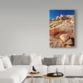thumbnail image 3 of Trademark Fine Art 'Valley of Fire Rainbow Vista' Canvas Art by Pierre Leclerc, 3 of 3
