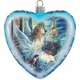 thumbnail image 4 of GDeBrekht 738-085 5.5 in. Limited Edition Light The Way Angel Glass Heart Ornament, 4 of 4