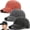 3Pack-Black+grey+orange, variant on Baseball Cap Unisex Vintage Washed Distressed Cap,Retro Adjustable Dad Hats,Baseball Hat for Men Women