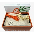 thumbnail image 6 of Anwar Carrots Men's Shoes Lace-Ups, Flat Heel/Round Toe Orange/Peas Green, Mens 7, 6 of 12