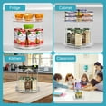 thumbnail image 2 of Sorbus 2 Tier Rotating Lazy Susan Turntable Set - Organizer for Cabinet Pantry Counter Fridge, 2 of 8