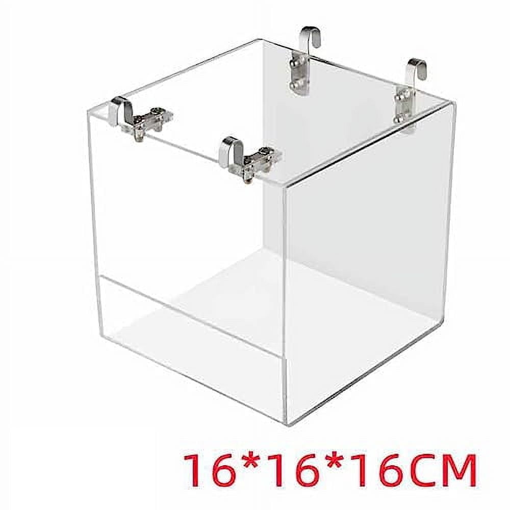 Acrylic Bird Bath Box, Hanging Bird Bath,Parrot Leak-Proof Bath,Bird Supplies Shower Cage Accessory
