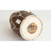Naad Indian Folk Professional Musical Instrument Wedding Kirtan Dholak With Cover 2023 Natural