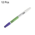 thumbnail image 3 of Unique Bargains Double Ended Disappearing Ink Fabric Marker Pen, Purple White 12 Pack, 3 of 6