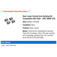 thumbnail image 2 of Rear Lower Control Arm Bushing Kit - Compatible with 2004 - 2007 BMW 525i 2005 2006, 2 of 2