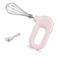 thumbnail image 1 of Batidor de huevos de mano portátil, espumador de crema de cocina ajustable, mezclador de huevos recargable eléctrico inalámbrico, herramientas Herramientas y accesorios para hornear rosado 1 varilla Toystoory HA007445-01B, 1 of 6